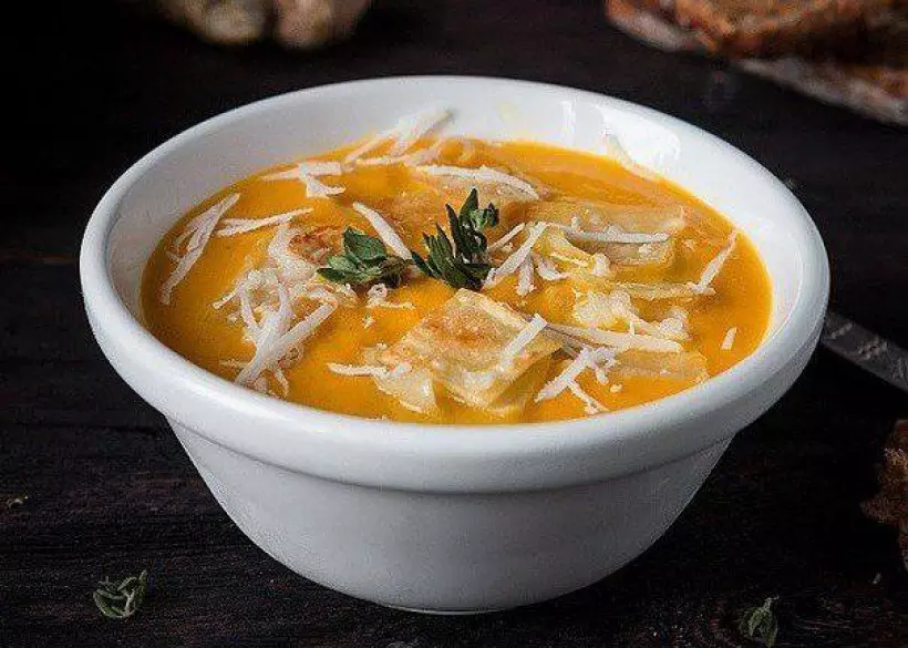 Готовим Супы Морковный крем-суп с имбирем