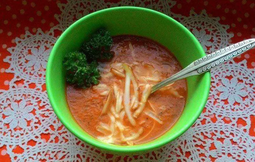 Готовим Супы Томатный суп-пюре простой