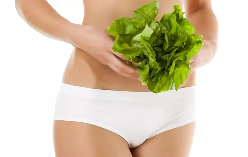 Капуста и зеленый салат