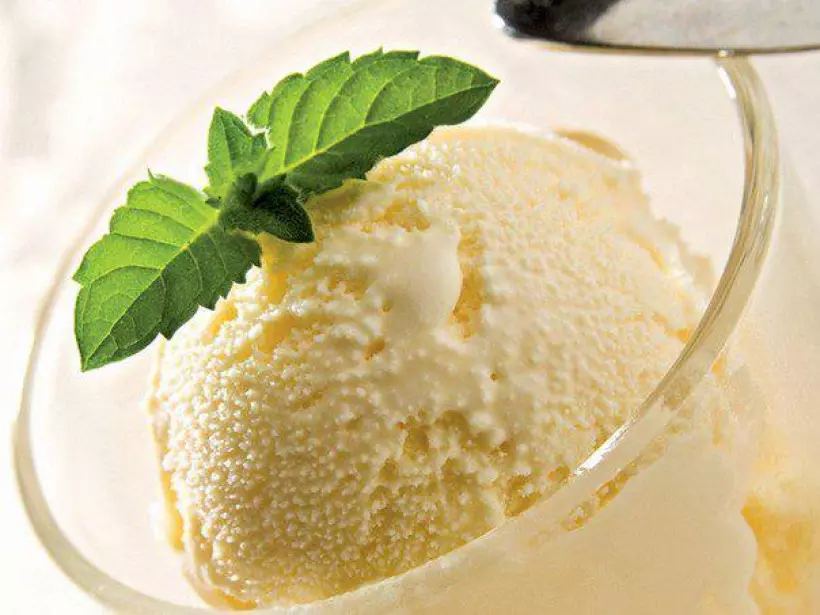 Готовим Десерты Итальянское мороженое с цедрой лимона