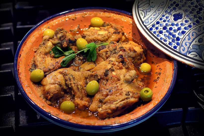 Готовим Мясо Курица с оливками