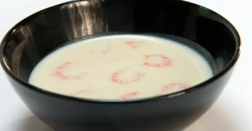 Готовим Супы Фасолевый суп-пюре с креветками