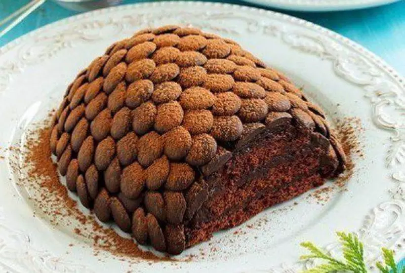 Готовим Десерты Шоколадный торт «Шишка»