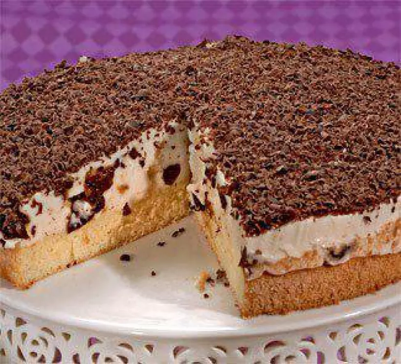 Готовим Десерты Сметанно-творожный торт с черносливом