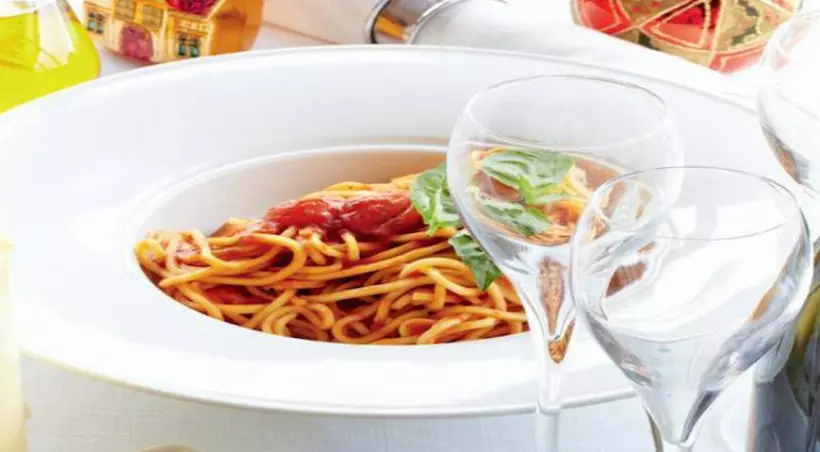 Готовим Вегетарианские Спагетти по-неаполитански