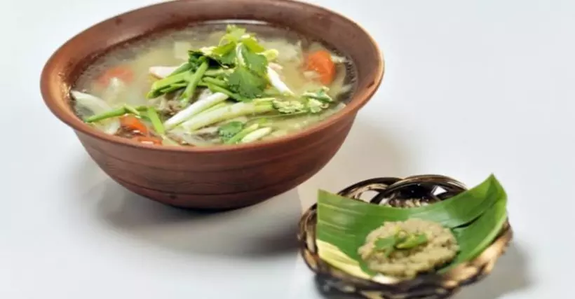 Готовим Супы Камбоджийский суп с лапшой и овощами