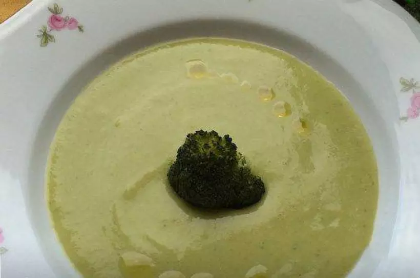 Готовим Супы Крем-суп из брокколи с плавленым сыром