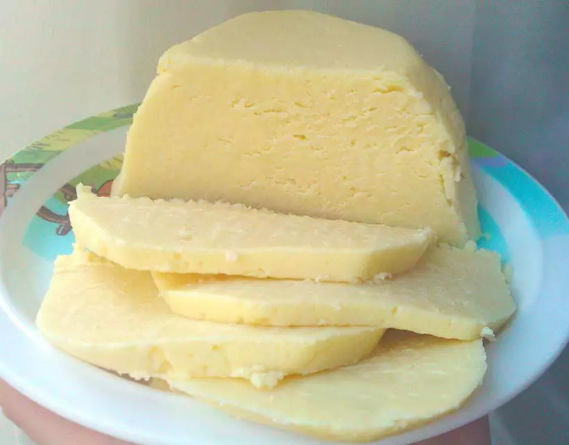 Готовим Вегетарианские Домашний сыр из кефира и молока