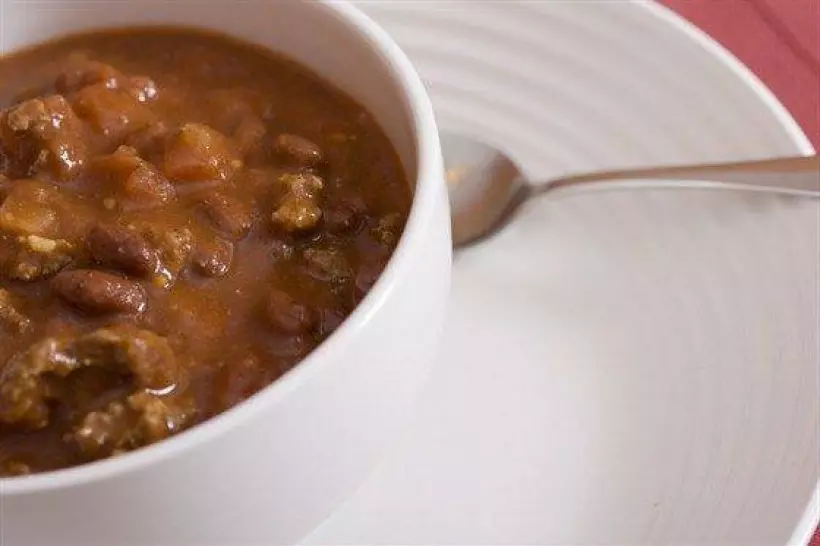 Готовим Мясо Говядина в томатном соусе с фасолью