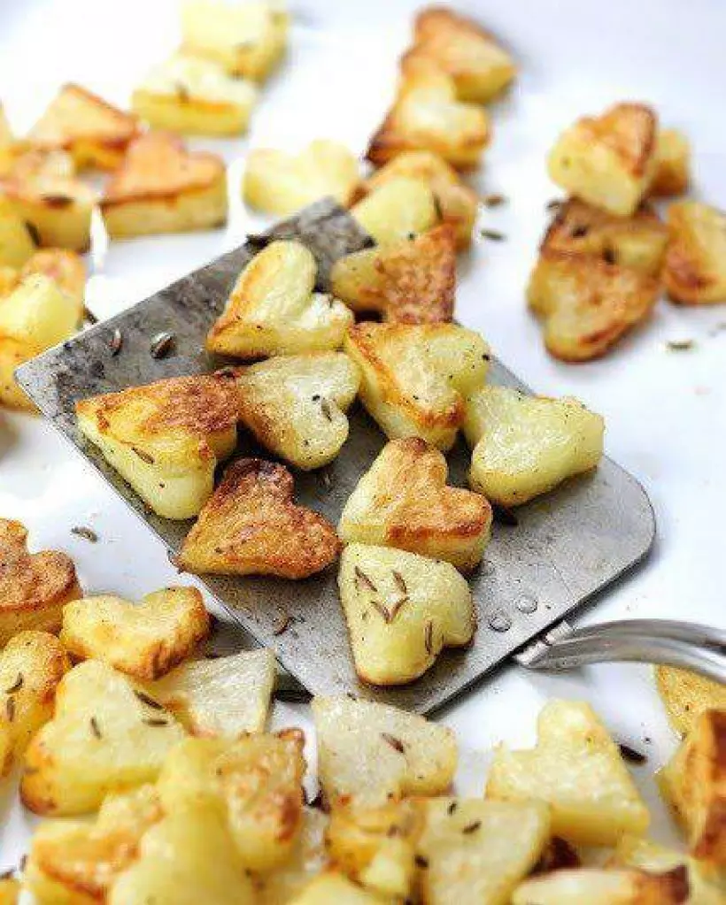 Готовим Закуски Запеченный картофель с тмином
