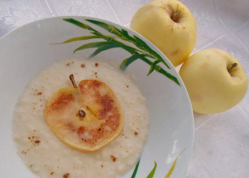 Готовим Десерты Крем яблочный со сливками