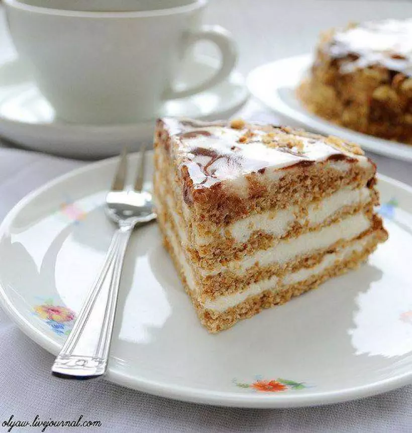 Готовим Десерты Мини-торт «Эстерхази»
