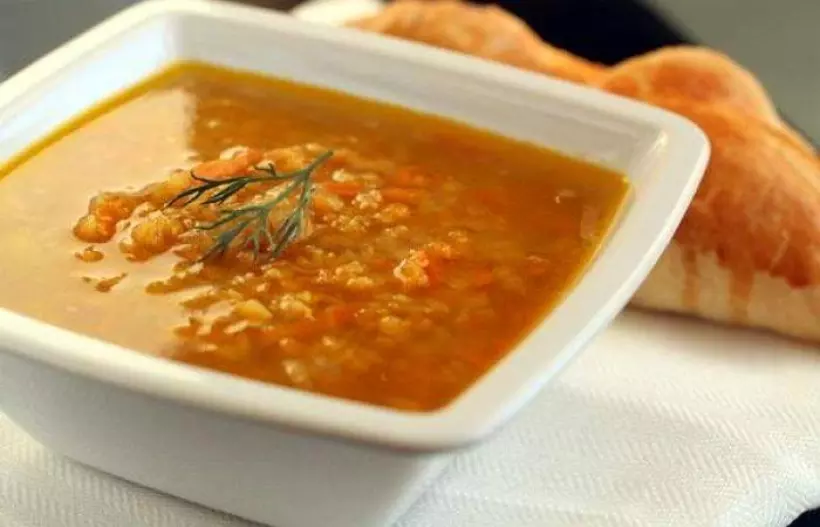 Готовим Супы Постный суп из чечевицы