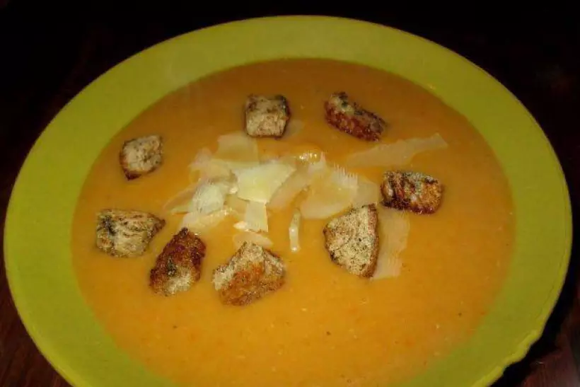 Готовим Супы Суп-пюре из тыквы диетический