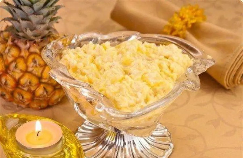 Готовим Салаты Салат с сыром, ананасами и курицей