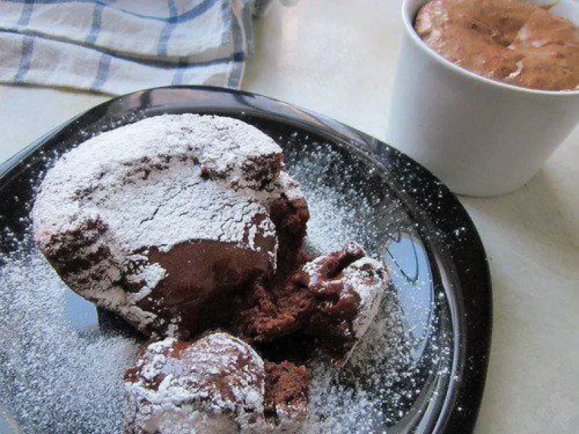 Готовим Десерты Пудинг из черного шоколада