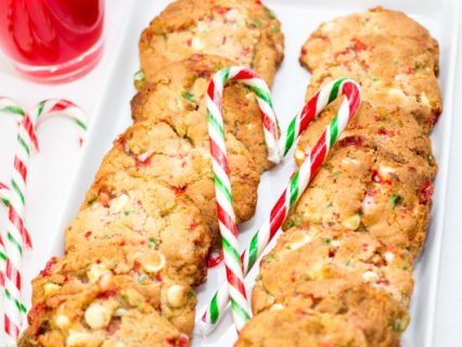 Как приготовить Рождественское печенье с конфетами