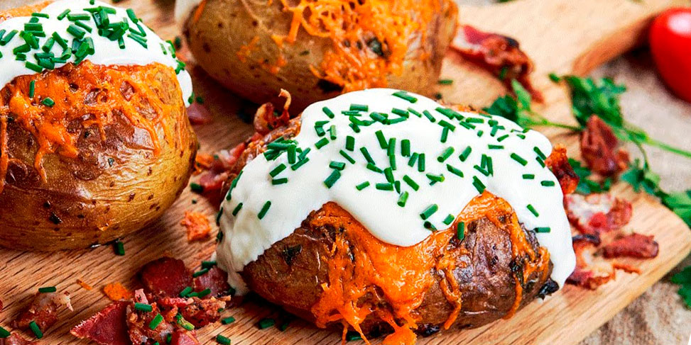 Картофель в мундирах запеченный с начинками. Крошка картошка дома Картофель в мундирах запеченный с начинками. Крошка картошка дома