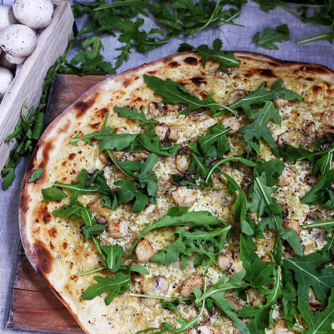 пицца грибная с шампиньонами рецепт фото 77